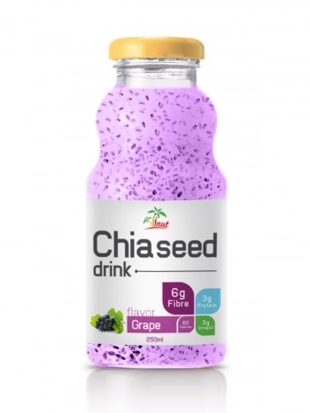 Chia Seed Drink Grape Flavor